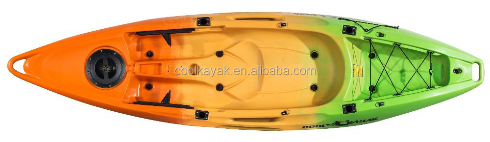 Glide Double seaters 1+1 2 person for fishing surfing cruising plastic kayak rowing boat