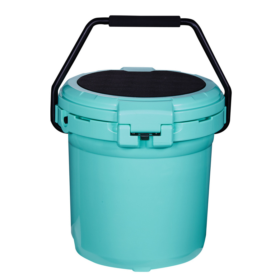 High quality 5 Gallon ice bucket various colors plastic cooler bucket for fishing