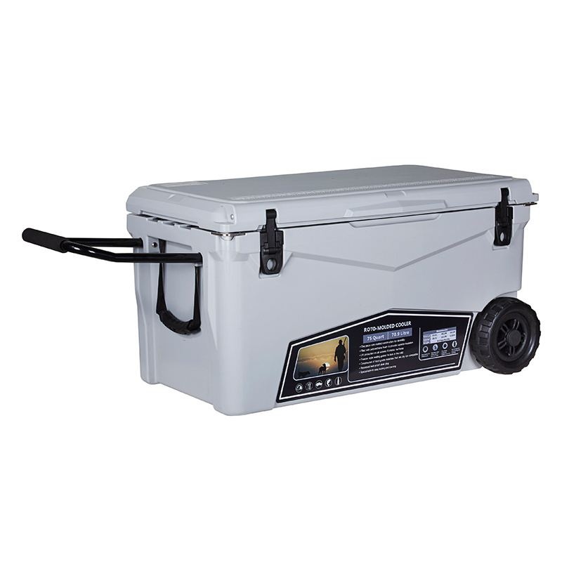 ice chest cooler with wheels for corona plastic cooler box with aluminum handle