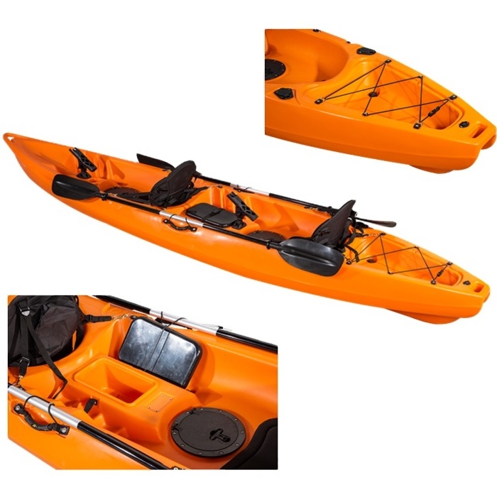 Castor Single Sit On Top Kayak Plastic Racing Double Kayak