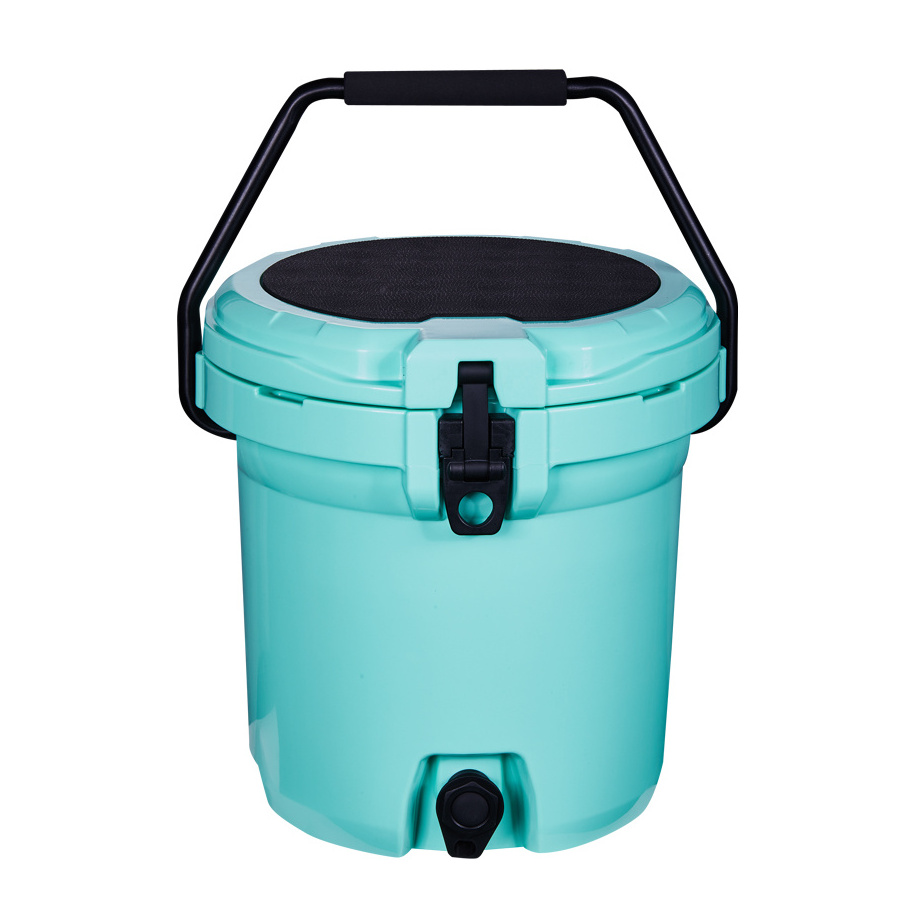 High quality 5 Gallon ice bucket various colors plastic cooler bucket for fishing