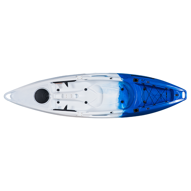 Best selling GLIDE 1+1 cheap plastic kayak, rotomolded boat, jet powered kayak for sale