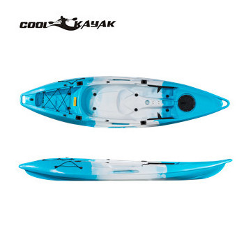 Best selling GLIDE 1+1 cheap plastic kayak, rotomolded boat, jet powered kayak for sale