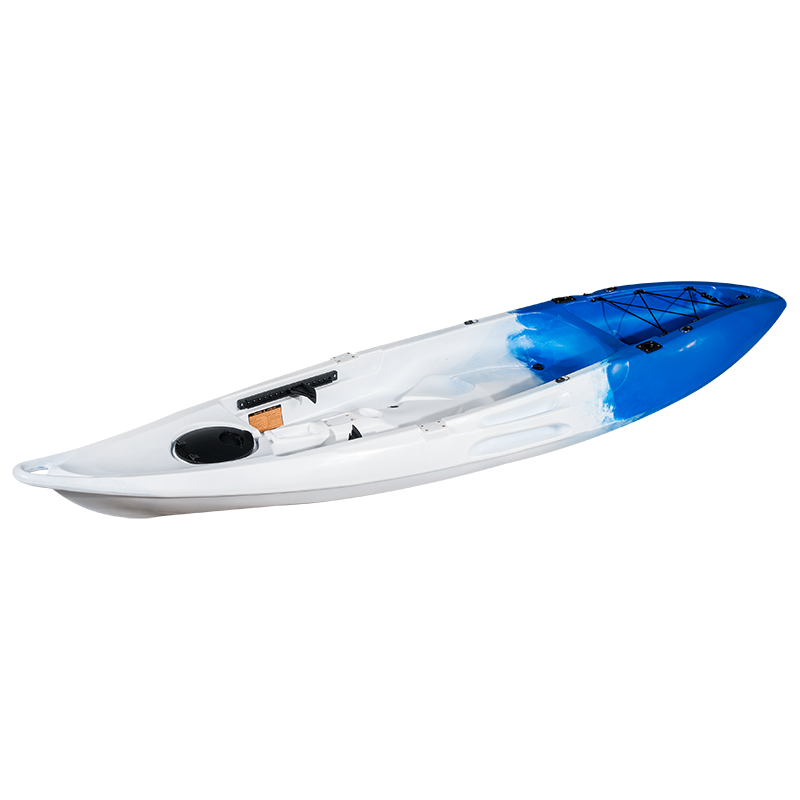 Best selling GLIDE 1+1 cheap plastic kayak, rotomolded boat, jet powered kayak for sale