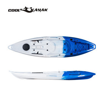 Best selling GLIDE 1+1 cheap plastic kayak, rotomolded boat, jet powered kayak for sale