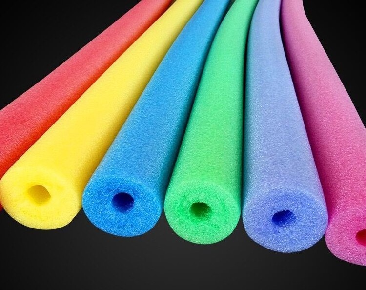 150x6.5cm Hollow Floating Swimming Stick Kids Adult Buoyancy Swim Support EPE Foam Hollow Swimming Pool Noodles