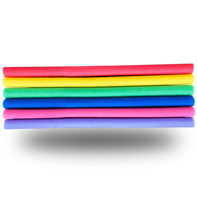 150x6.5cm Hollow Floating Swimming Stick Kids Adult Buoyancy Swim Support EPE Foam Hollow Swimming Pool Noodles