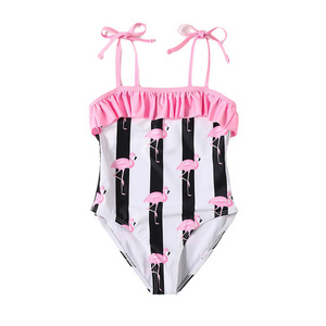 2023 Kids Cute Bikinis Swim Wear Beachwear Children 12 Years Old One Piece Bathing Swimming Suit Young Girls Bikini Swimwear