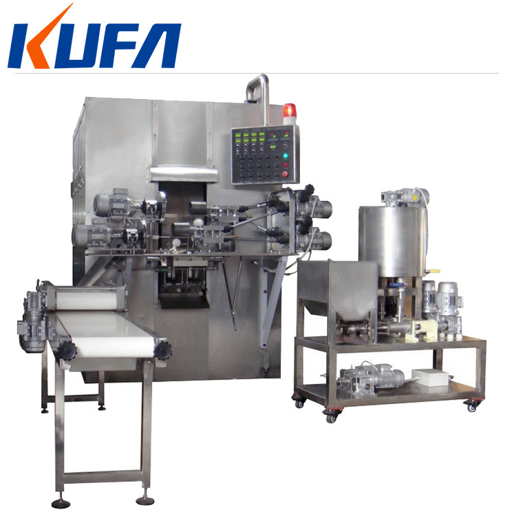 The newest wafer stick line/egg roll machine