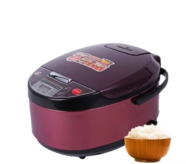 red multipurpose rice cooker digital big size smart large rice cooker electric 5L