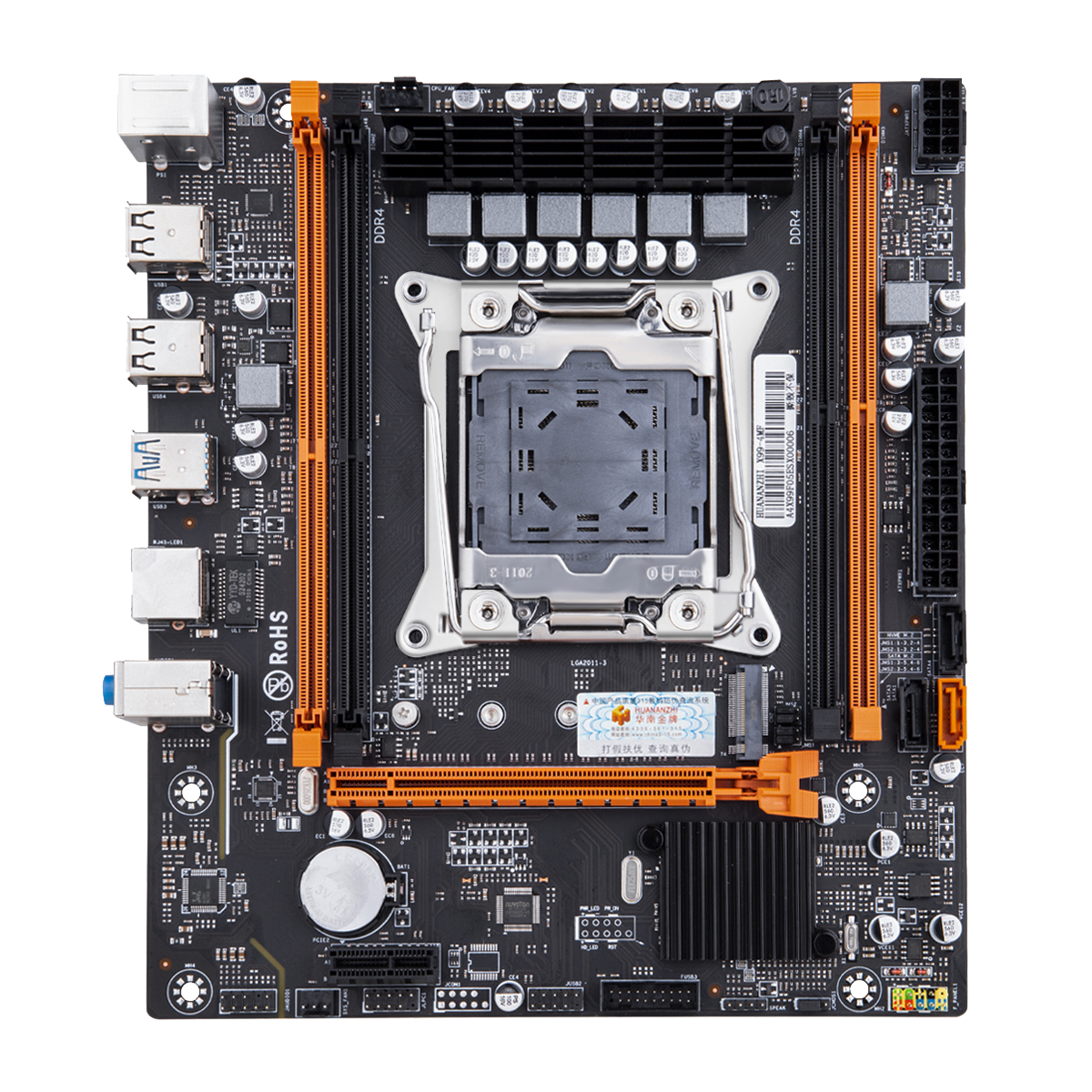 x99 motherboard for Intel Xeon series processor server motherboard LGA2011-3 platform using ECC DDR4 memory with m.2