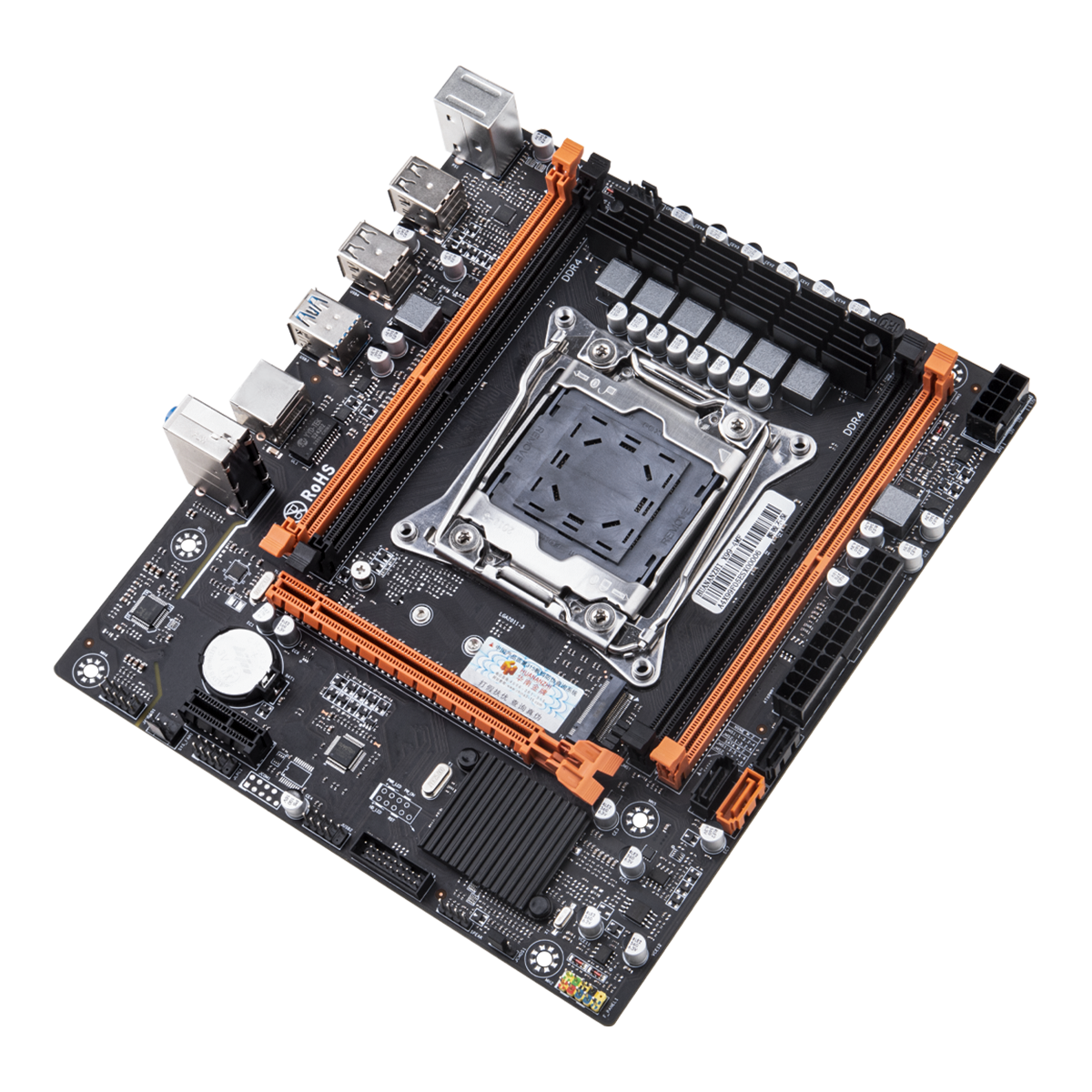 x99 motherboard for Intel Xeon series processor server motherboard LGA2011-3 platform using ECC DDR4 memory with m.2