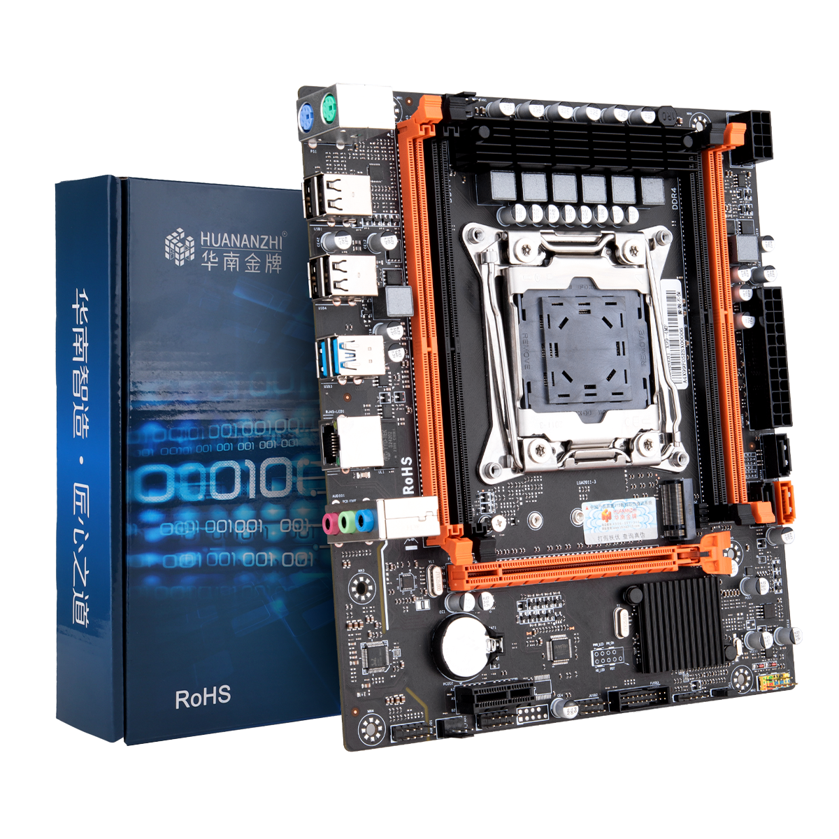 x99 motherboard for Intel Xeon series processor server motherboard LGA2011-3 platform using ECC DDR4 memory with m.2