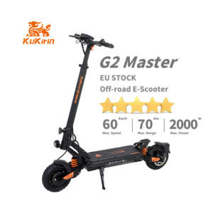 Poland stock trending products 2024 new arrivals max speed 60km 52V kukirin G2 MASTER electric mobility scooter