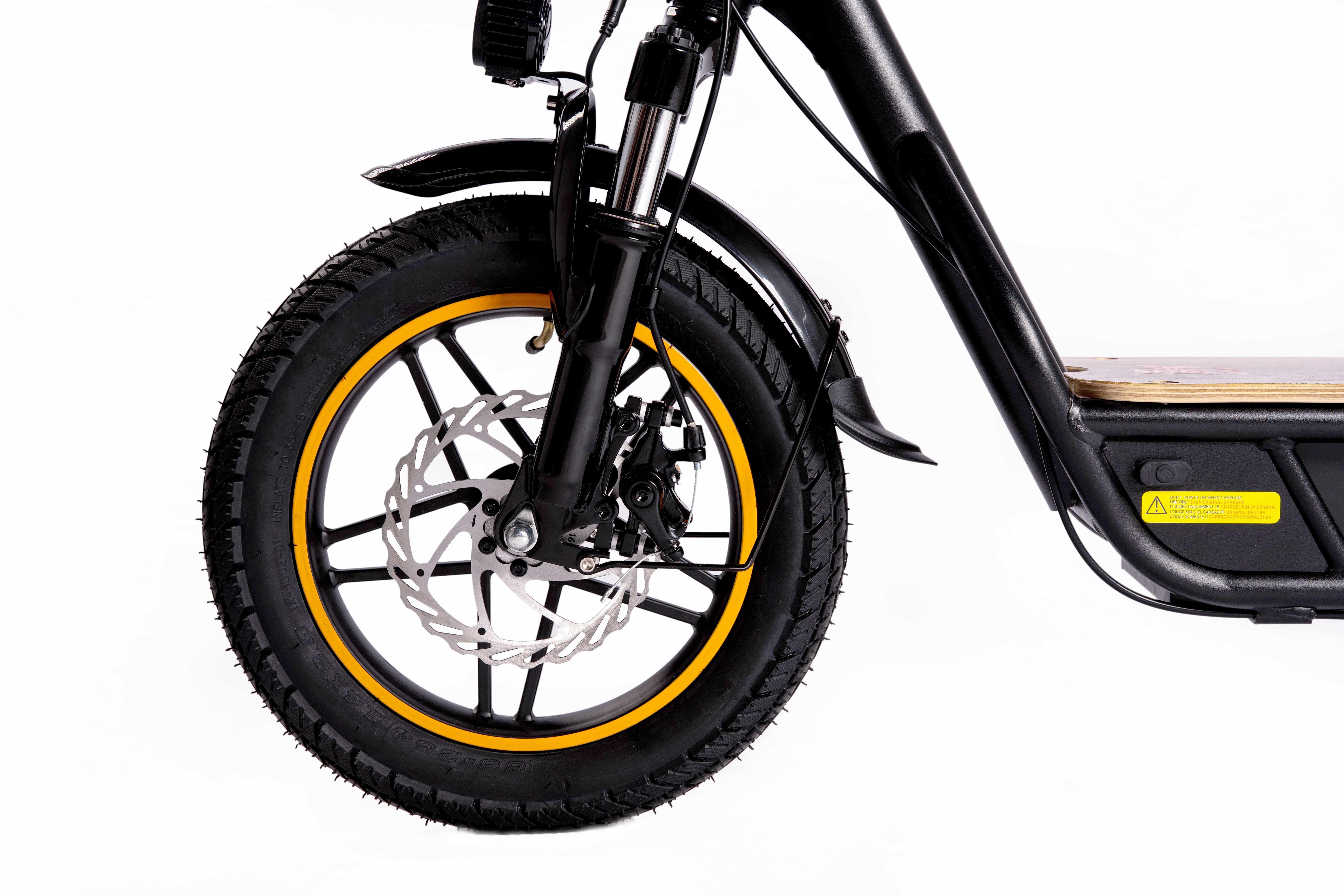 OUT OF STOCK 2024 KuKirin C1 Pro 15Ah Battery 14 Inch Fat tire 48V 500W 45KM/H Electric Scooter Bike