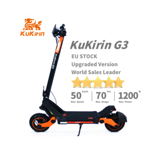 Kukirin G3 2024 Powerful China Mobility Moped 1200W 50Km/H Electric Scooters For Adults