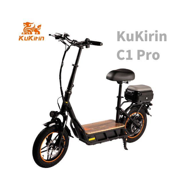 OUT OF  STOCK 2024 Duty Free KuKirin C1 Pro 14 Inch Fat tire Folding Electric scooter 48V 500W 45KM/H Electric scooter outdoor