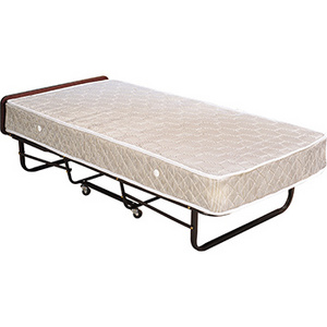 Five-star folding stainless steel bed hotel mobile spring beds