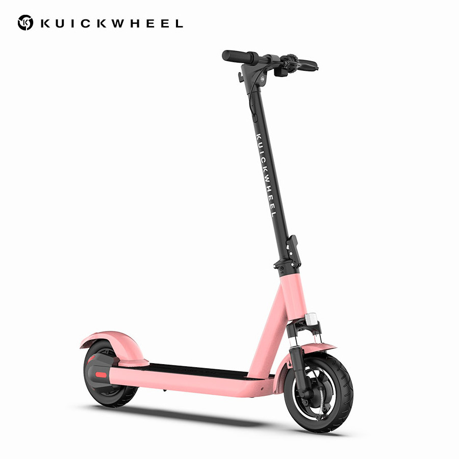 Kuickwheel 2021 New Mobility Electric Scooter S1-C PRO Portable with 500W high Power Pink