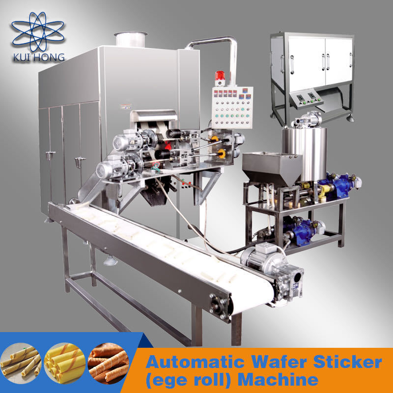 egg roll making machine;wafer roll making machine