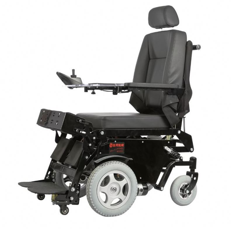 Rehabilitation Therapy Supplies Stand up Electric wheelchair standing wheelchair with motor/disabled wheelchair lift