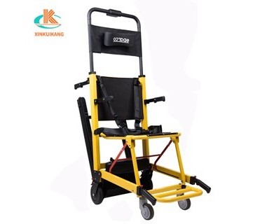 Old people up and down stairs electric crawler climbing wheelchair ramp