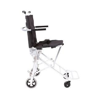 Airport folding mobility aerospace aluminum manual wheelchair