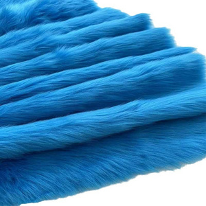 1000g  Fur Fake Custom Polyester Artificial Fur Fabric Imitation Faux fox Fur