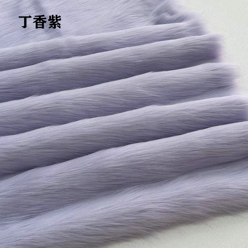 1000g  Fur Fake Custom Polyester Artificial Fur Fabric Imitation Faux fox Fur