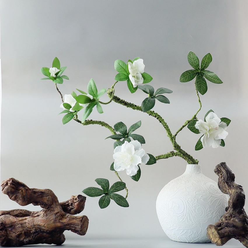 Wholesale artificial foam branches azalea artificial flowers or home decor