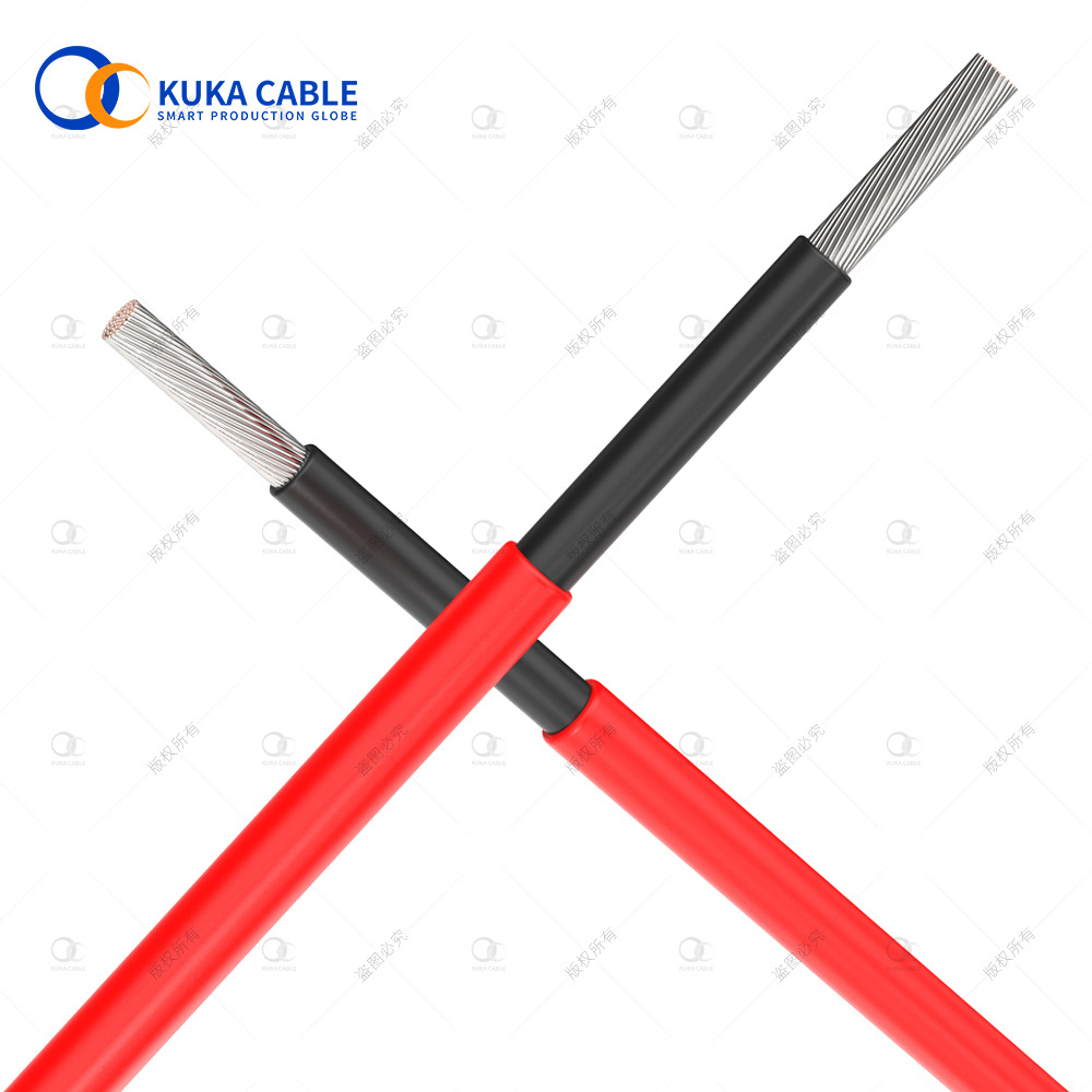 TUV approval PV power cable PV1-F solar cable/solar panel wire 4/6/8/10mm2 single core DC cable