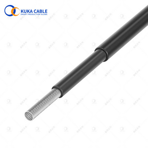 TUV approval PV power cable PV1-F solar cable/solar panel wire 4/6/8/10mm2 single core DC cable