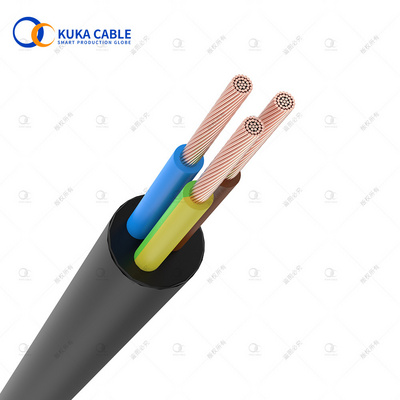 High Quality Electrical Wire Rvv Cable Flexible Cable 3 Core 1.5mm 2.5mm H05vv-f 1.0x3c Royal Cord PVC Copper Insulated Heating