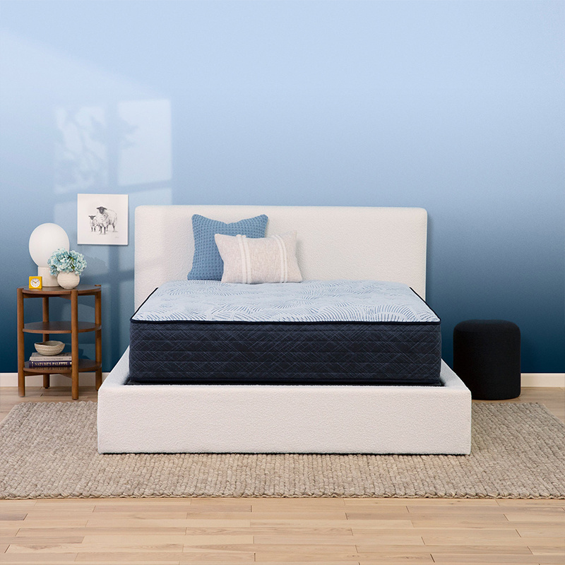 Mattress king queen full size in a box rolled up latex pillow top hybrid single bed twin memory foam mattress