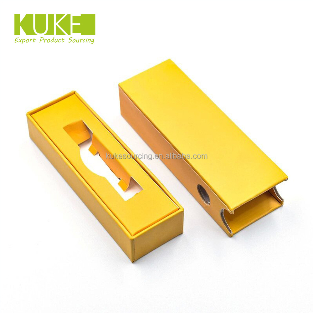 Luxury Custom Logo Sample Cosmetic Packaging Cardboard Slide Drawer Box with Foam Insert  Small Pre Roll Packaging Box