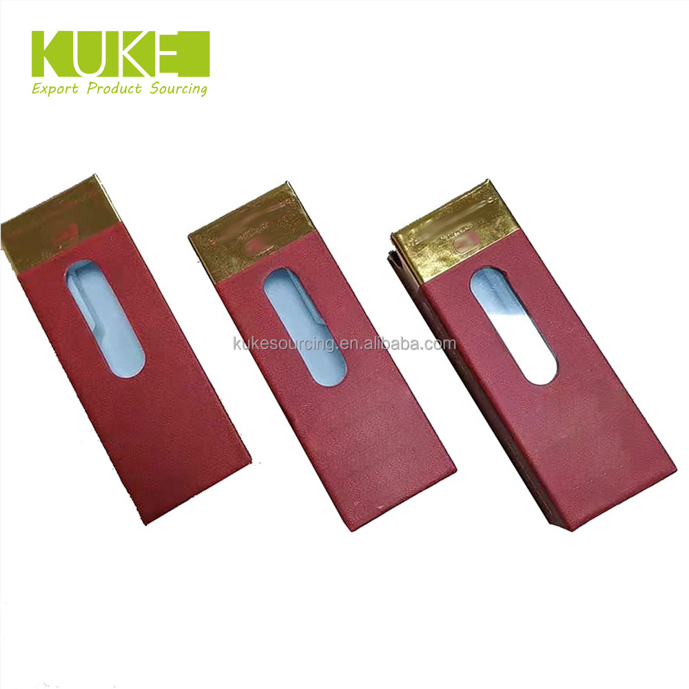 Luxury Custom Logo Sample Cosmetic Packaging Cardboard Slide Drawer Box with Foam Insert  Small Pre Roll Packaging Box