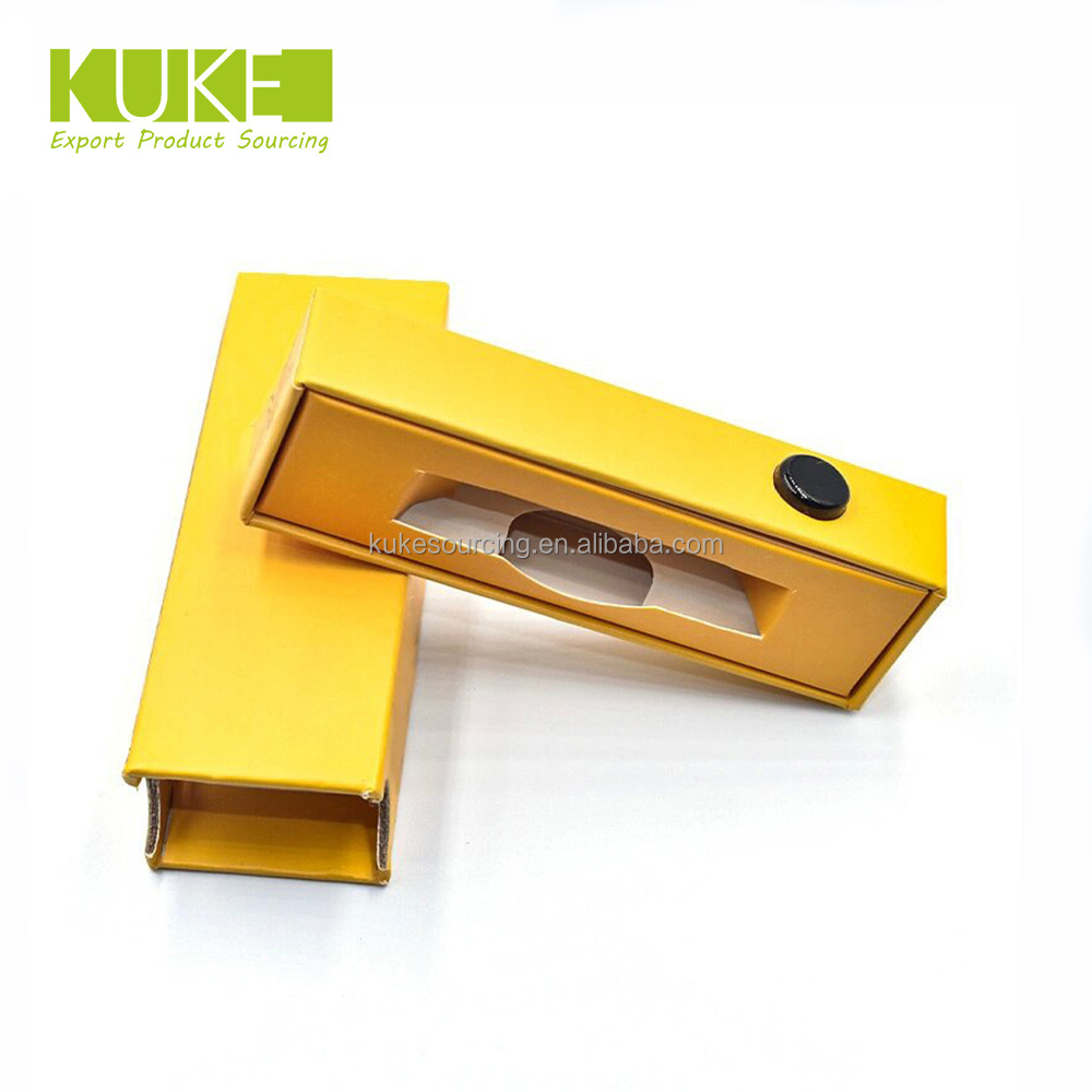 Luxury Custom Logo Sample Cosmetic Packaging Cardboard Slide Drawer Box with Foam Insert  Small Pre Roll Packaging Box