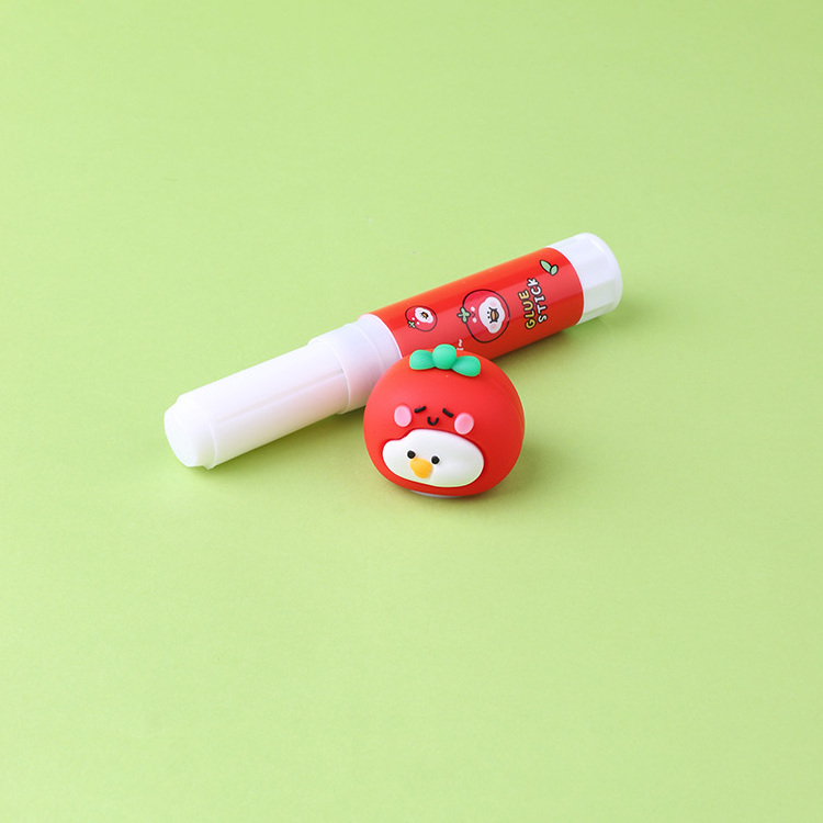 Lovely fruit duck solid glue, strong glue stick, office supplies and student supplies