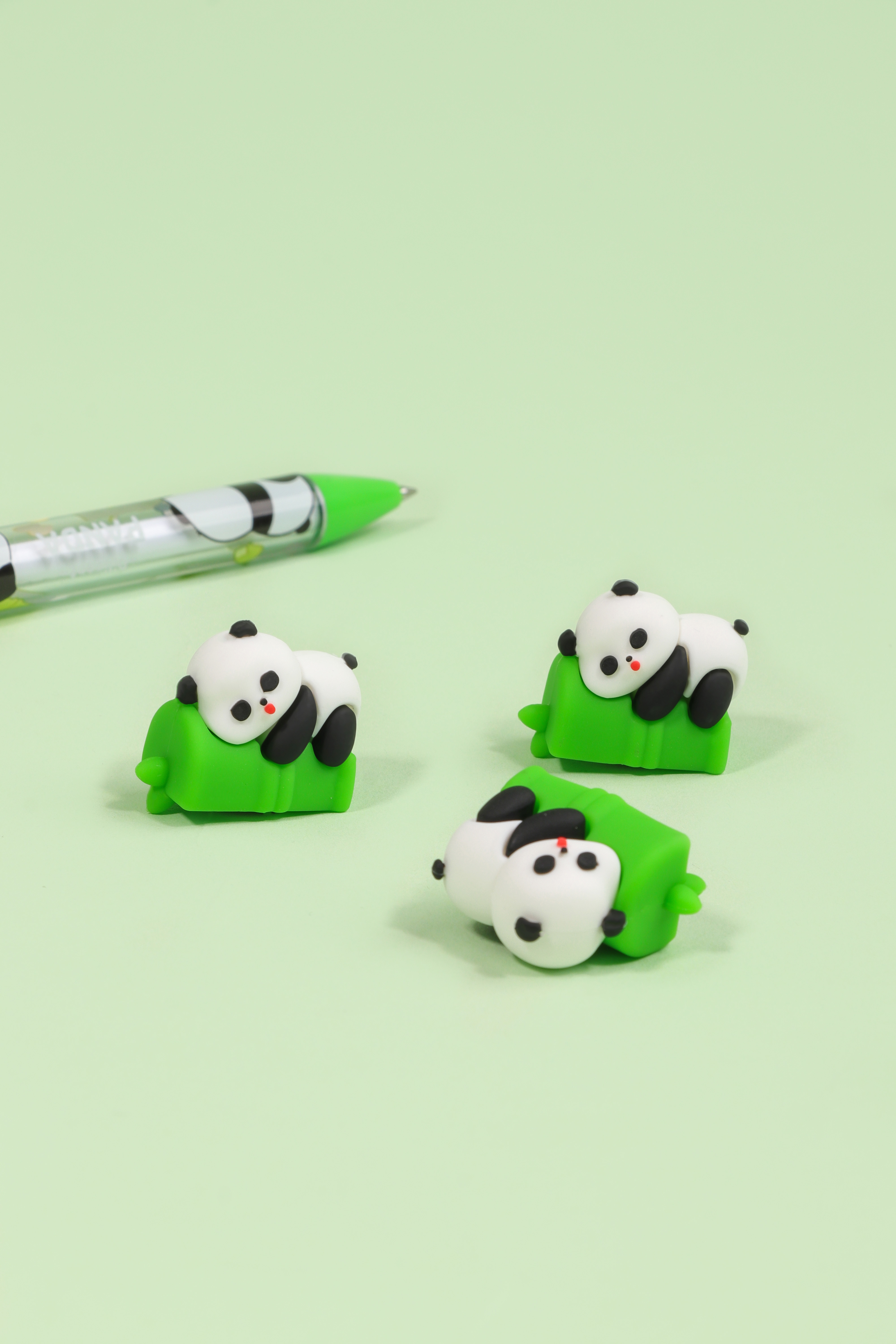 Hot Selling Cute Cartoon Shape Creative  decompression pen Gel Pen  Fancy Gel Pen For Student Cute  Panda Stationery