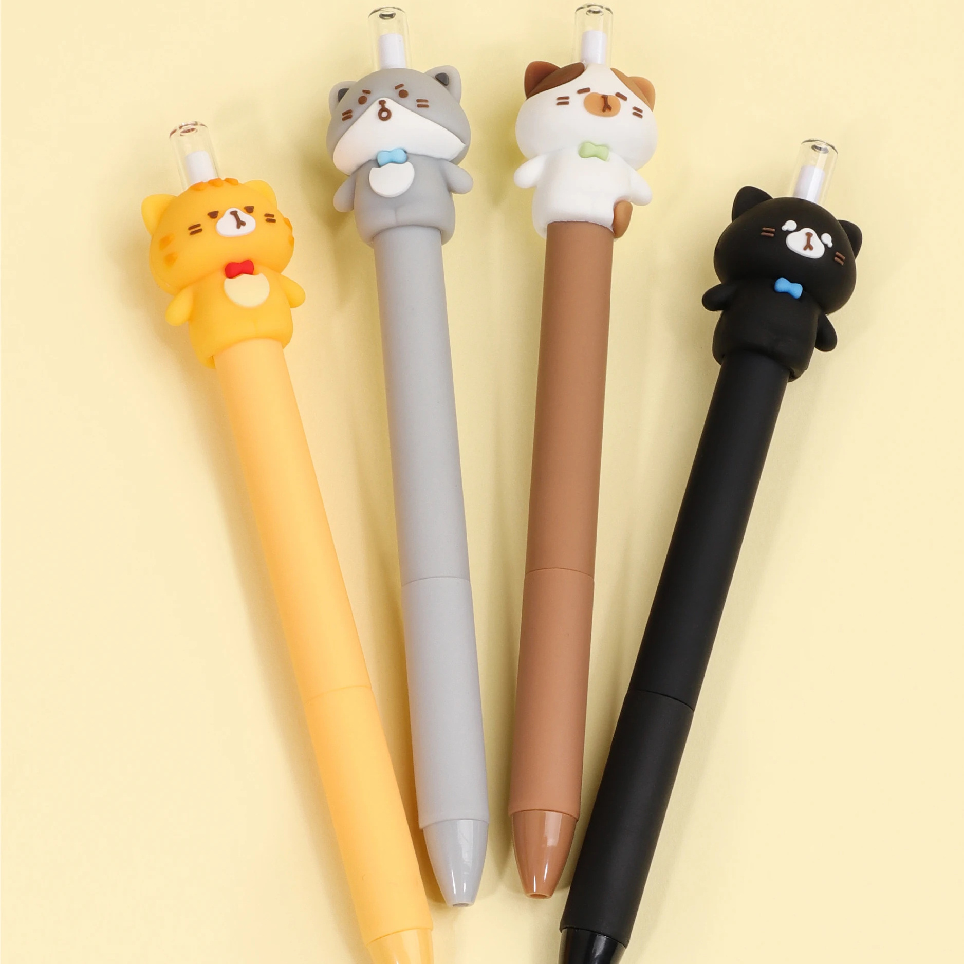 Wholesale High quality Writing Cartoon  can't finish writing pencil student stationery plastic Mechanical Pencil 0.5 mm