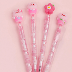 Hot Selling Kawaii erasable gel pen school office stationery the cute pink sakura erasable pen