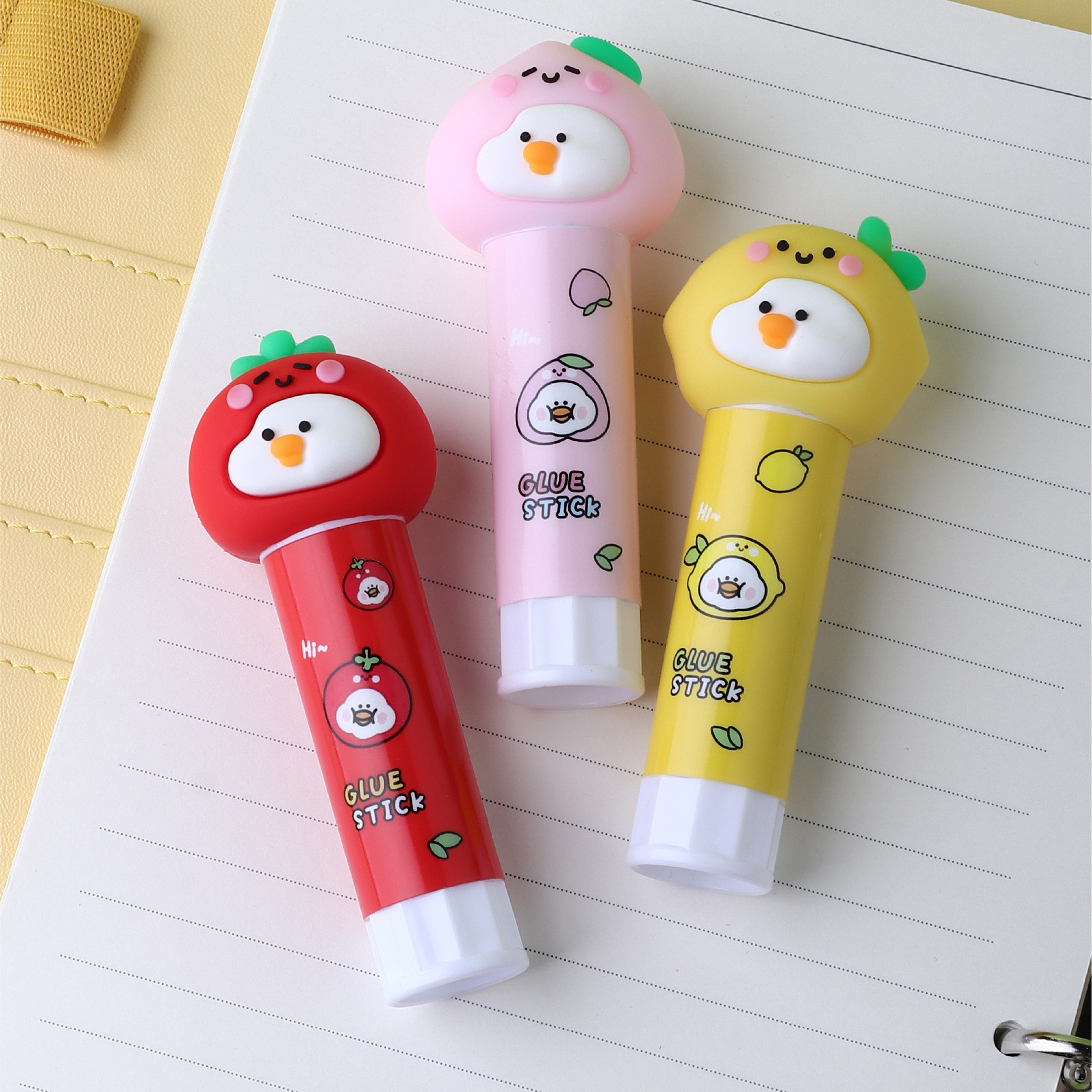 1 creative large capacity small size solid glue pen cute three-purpose quick-drying glue pen DIY super glue stick stationery