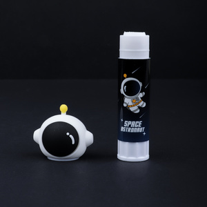 non-toxic cute 3D Roaming interstellar ultra strong adhesive PVP solid glue stick for student and office