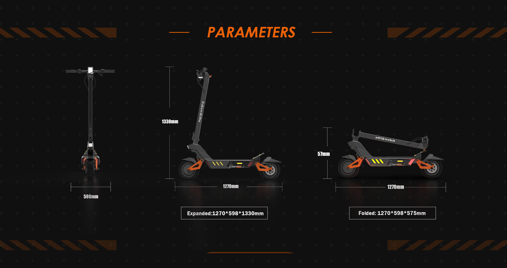 Factory shopify top seller 2024 Long range 70km range kukirin G1 PRO iot control rental sharing electric scooter lock