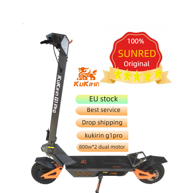 drop shipping dual motor Kukirin G1 PRO fat tyre electric scooter