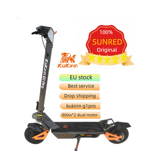 drop shipping products european dual motor Kukirin G1 PRO electric scooter mopeds