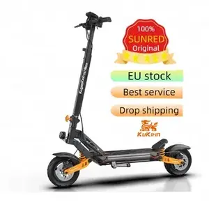 2024 powerful china mobility moped 1000w 55km/h water cabin electric scooters for heavy people Kukirin g2 max