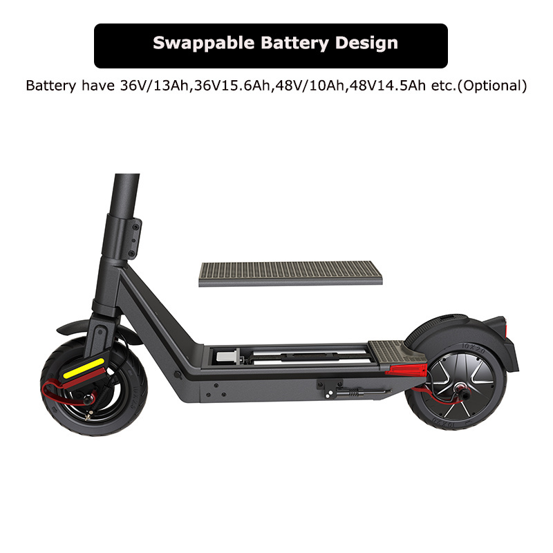 Wholesale Custom Kukudel 103 Pro 10 Inch 36V 500W 48V 800W Waterproof IOT GPS Electric Share Mobility Scooter for Rent Business