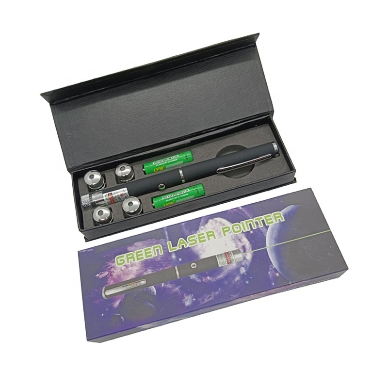 Green Lazer 5in1 with Giftbox and Battery lezer light laser Green Red Purple Pointeur Cat Laser Green Pointer