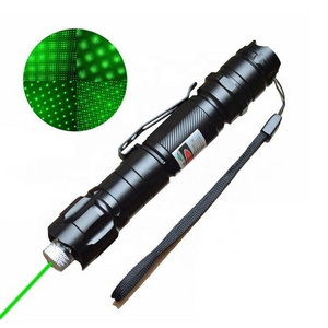 Long Distance Laser Pointer 009 Green Lazer Light Pointer with Button Strong Green Laser Pen with Belt Clip and 18650 Battery